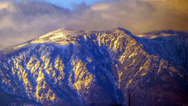 Sissy kápolna (1800m), a Hóhegy (A) oldalán