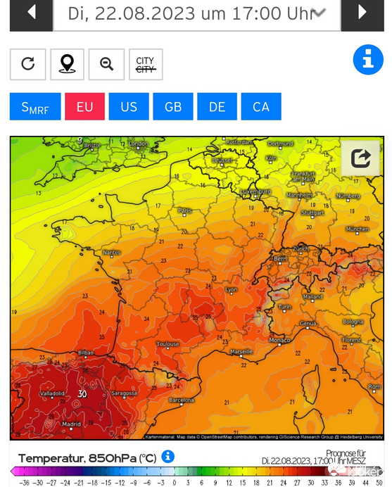 Hőkupola kis része